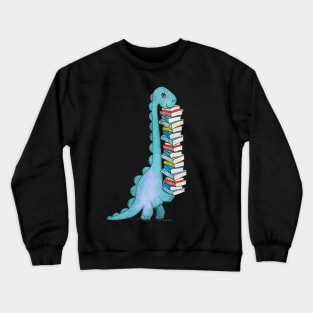 Reading Dinosaur 1 Crewneck Sweatshirt